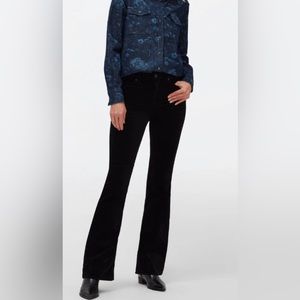 7FAM 7 For All Mankind Black Bootcut Corduroy 29